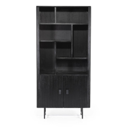 Boekenkast Remi - Zwart- 95733 96cm