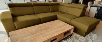 Groene loungebank Raalte 245cm – A-meubel