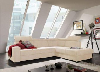 Creme hoekbank Raalte 270cm – A-meubel
