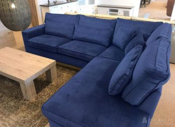 Blauwe Oudenbosch Loungebank 265cm – A-meubel