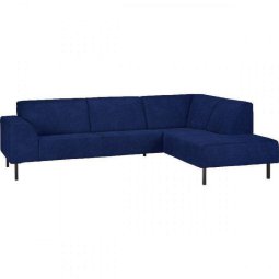 Blauwe hoekbank Maastricht 275cm – A-meubel