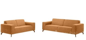 Cognac bankstel Ter Aar 176cm – A-meubel