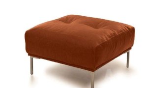 Cognac Bern Hocker 70x70cm – A-meubel