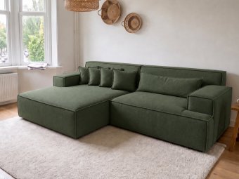 Domburg Loungebank in groen – kleurimpressie