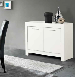 Dressoir Marknesse 2 Deurs Wit 112cm