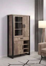 Vitrinekast Eerbeek 106cm