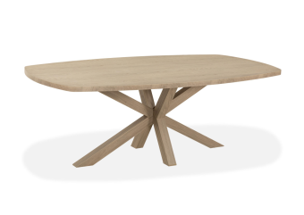 Eettafel Deens Ovaal Slagharen 160cm