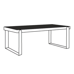 Eettafel-UM Bloemendaal 163cm
