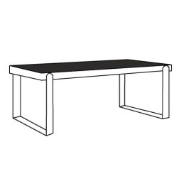 Emmen Eettafel-UM 164cm