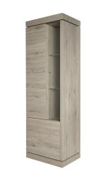 Kolomkast Glas Emmen Links 66cm