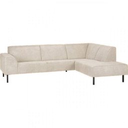 Witte hoekbank Maastricht 275cm – A-meubel