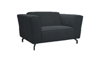Antraciet Wolvega Fauteuil 185cm – A-meubel