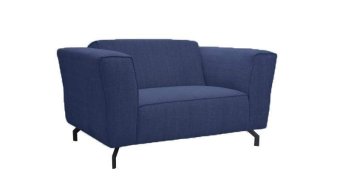 Blauwe Wolvega Fauteuil 185cm – A-meubel