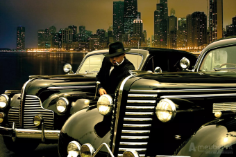 Gangster Tryptych 60cm