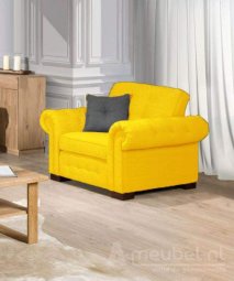 Gele fauteuil Groenveld 187cm – A-meubel