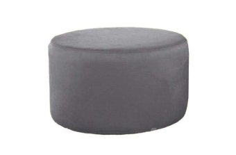 Grijze hocker Poef Lexmond 50x50cm – A-meubel