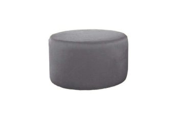 Grijze hocker Poef Lexmond 47x47cm – A-meubel