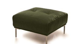Groene Bern Hocker 70x70cm – A-meubel