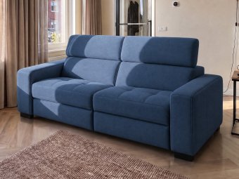 Harderwijk Bankstel in blauw – kleurimpressie