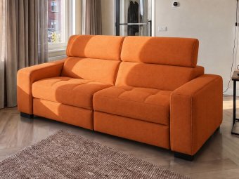 Harderwijk Bankstel in oranje – kleurimpressie