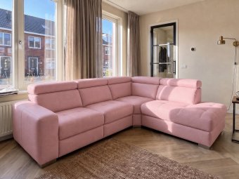 Harderwijk Ottomaan in roze – kleurimpressie