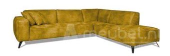 Gele hoekbank Lent 255cm – A-meubel