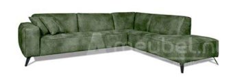 Groene hoekbank Lent 180cm – A-meubel