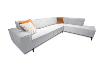 Witte hoekbank Heerlen 255cm – A-meubel