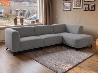 Hoekbank Niehove in grijs – kleurimpressie