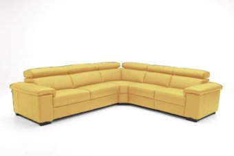 Gele Oostvoorne Hoekbank 262cm – A-meubel
