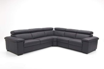 Grijze Oostvoorne Hoekbank 262cm – A-meubel