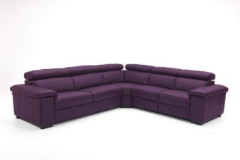Paarse Oostvoorne Hoekbank 262cm – A-meubel
