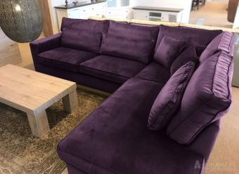 Paarse Oudenbosch Loungebank 265cm – A-meubel