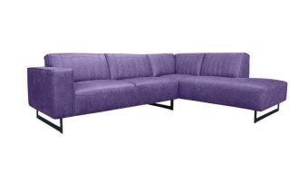 Paarse hoekbank Scherpenisse 251cm – A-meubel