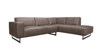 Taupe hoekbank Scherpenisse 184cm – A-meubel