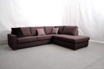 Bruine hoekbank Frederiksoord 170cm – A-meubel