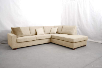 Creme hoekbank Frederiksoord 170cm – A-meubel