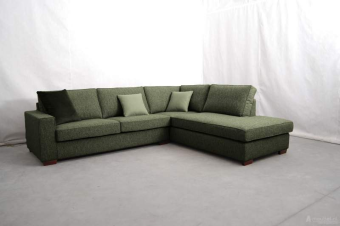 Groene hoekbank Frederiksoord 170cm – A-meubel
