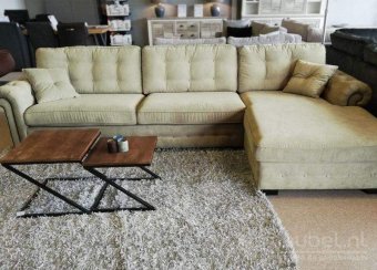 Groene loungebank Groenveld 252cm – A-meubel