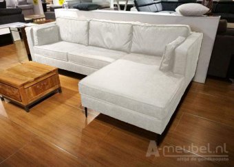 Witte loungebank Borne 233cm – A-meubel