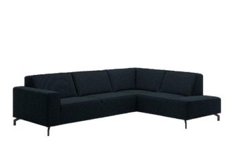 Antraciet hoekbank Ter Aar 269cm – A-meubel