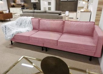 Roze bankstel Westervoort 163cm – A-meubel