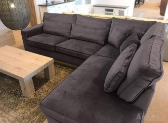 Antraciet Oudenbosch Loungebank 265cm – A-meubel