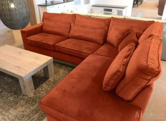 Cognac Oudenbosch Loungebank 265cm – A-meubel