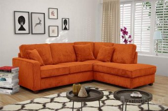 Cognac hoekbank Groningen 231cm – A-meubel