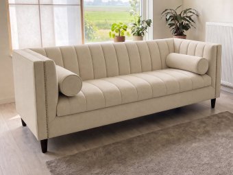 Joure Bank in beige – kleurimpressie