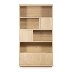 Kast Kabinet Helsinki 120x220cm - Naturel - 96287