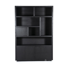 Kast Kabinet Helsinki - 150cm - Zwart - 95725