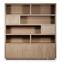 Kast Kabinet Helsinki - 200cm - Lightbruin - 96275