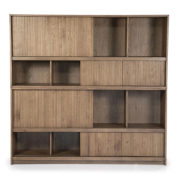 Kast Kabinet Milo - 180cm - Bruin - 96211